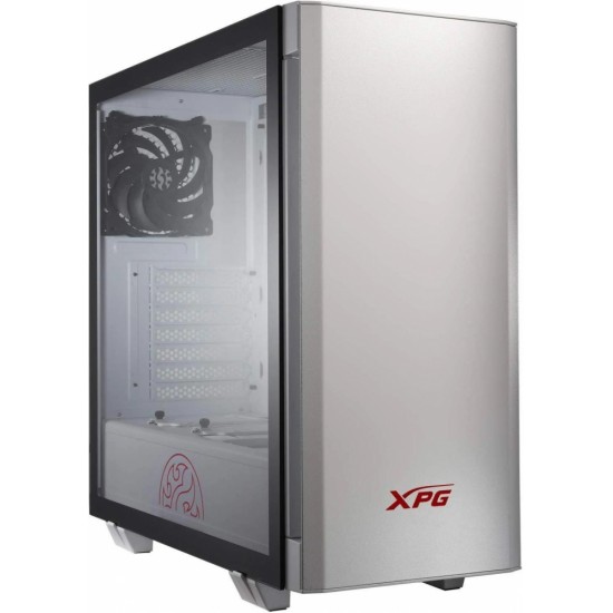 Gabinete XPG Adata INVADER-WHCWW Color Blanco, Cristal Templado/ ATX/ USB 3.0/ Audio HD/ Sin Fuente
