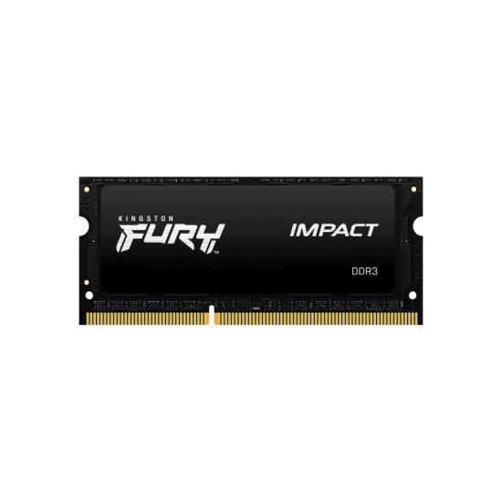 Memoria DDR3L Sodimm 4GB 1600MHZ Kingston Fury Impact Black CL9, KF316LS9IB/4