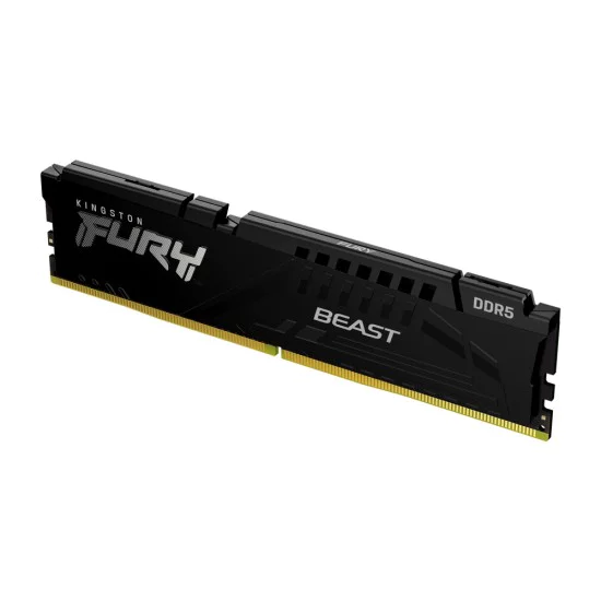 Memoria DDR5 16GB 5200MHZ Kingston Fury Beast Black NON-ECC CL40 XMP, KF552C40BB-16