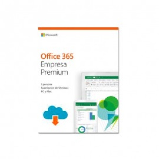 Microsoft Office 365 Business Premium, multilenguaje, electrónico