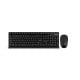 Kit teclado y mouse multimedia USB Vorago KM-106 negro