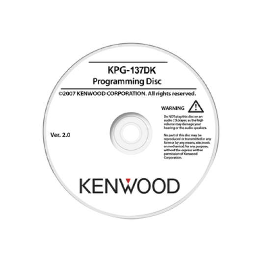 Software de programación y ajuste Windows para radios KPG-137DK