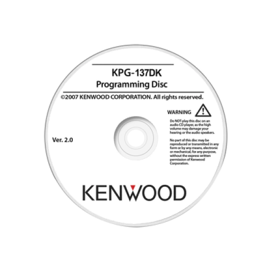 Software de programación y ajuste Windows para radios KPG-137DK