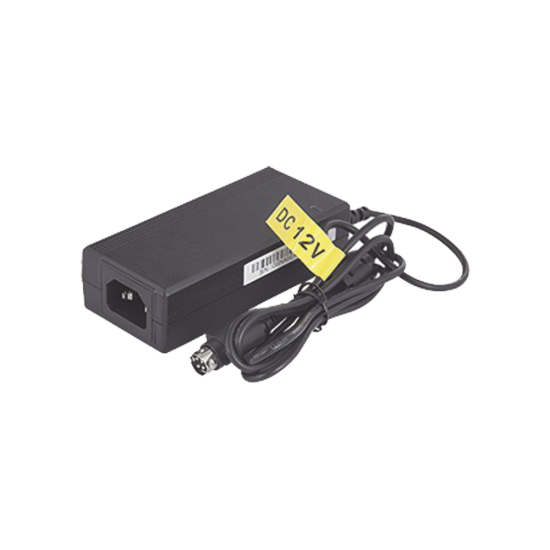 Fuente de poder regulada Hikvision 12VCD/3.3A conector DIN 4 PIN compatible con grabadores EV4000, EV5000, KPL-040F-VI