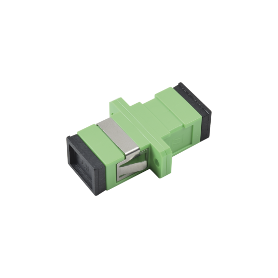 Módulo acoplador de fibra óptica simplex SC/APC a SC/APC para fibra monomodo, LP-FOAD-6077