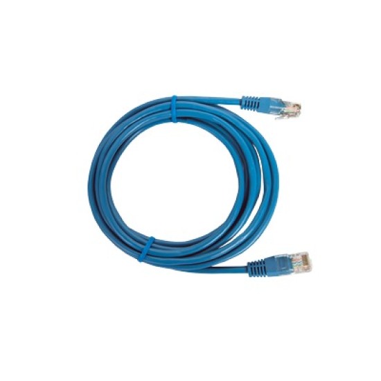 Cable de red UTP Linkedpro Cat5E 1 metro color azul