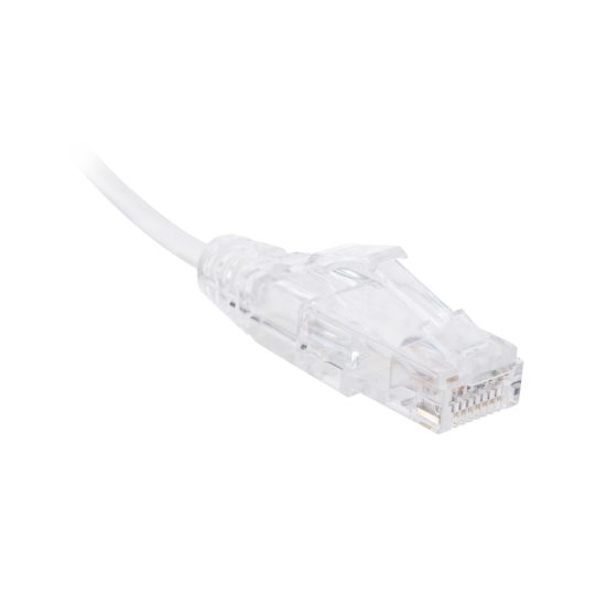 Cable de red Linkedpro slim UTP Cat6 blanco, LP-UT6-030-WH28, 30cm