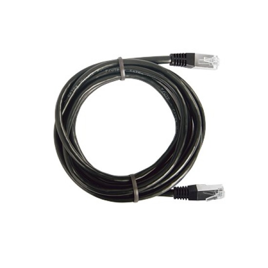 Cable de Red Slim UTP CAT6 de 2 Metros Negro Diámetro Reducido (28 AWG) Linkedpro LP-UT6-200-BK-28