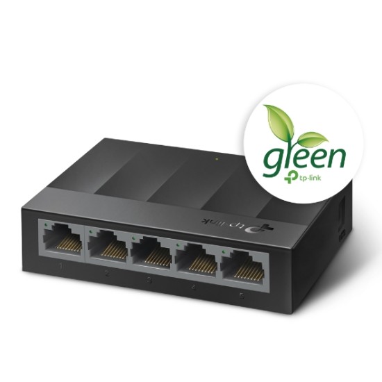 Switch Gigabit TP-Link LS1005G de 5 puertos a 10/100/1000mbps de escritorio 