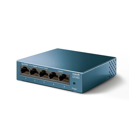 Switch gigabit TP-Link LS105G 5 puertos 10/100/1000MBPS carcasa metálica