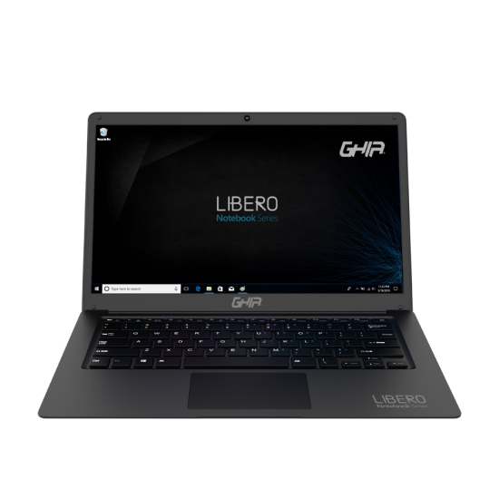 Laptop Ghia Libero 14.1"Gris, Celeron N3350/ 4GB/ 64GB/ HDMI/ WIFI/ BT/ W10 Pro, LV14CPP