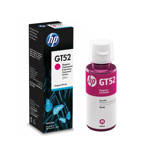 Botella de tinta HP GT52 magenta para tinta continua M0H55AL