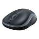 Mouse  inalámbrico Logitech M185, Negro, 910-002225, receptor mini