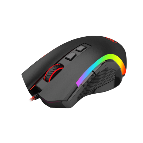 Mouse Gamer Redragon M607 Griffin RGB/ Optico/ USB/ 7200DPI/ Color Negro