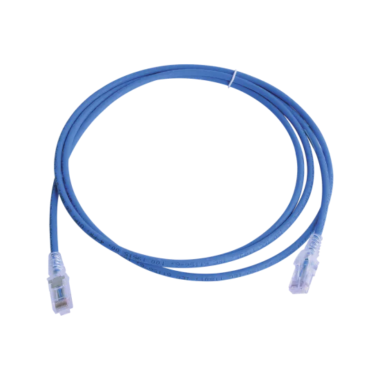 Cable de red MC6 Modular Cat6, CM/LS0H, azul, 2m, MC6-07-06B