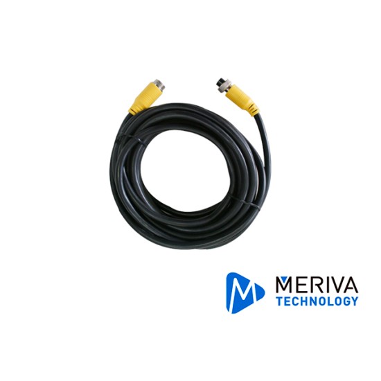 Cable con Conector Din de Aviación 4 Pines Meriva Technology MCBL50 5MTS, para DVRS Móviles