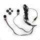 Audifonos Auriculares con Microfono Getttech Soft, Negro/ Rojo 3.5MM MI-1220R