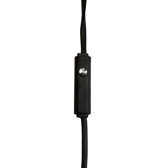 Auricular Getttech Hard tipo con micrófono negro 3.5mm, MI-1250N