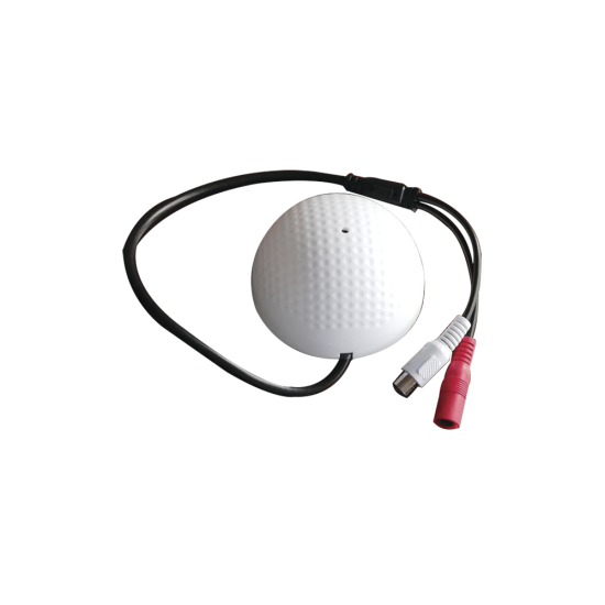 Micrófono omnidireccional, tipo pelota de golf, a prueba de explosión, con distancia de recepción de 10 - 100 m cuadrados, Epcom MIC-302
