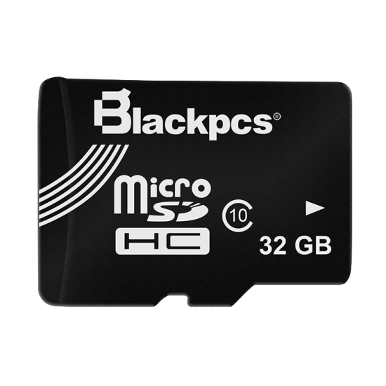 Memoria Micro SDHC 32GB Blackpcs Clase 10 no incluye adaptador, MM10101-32