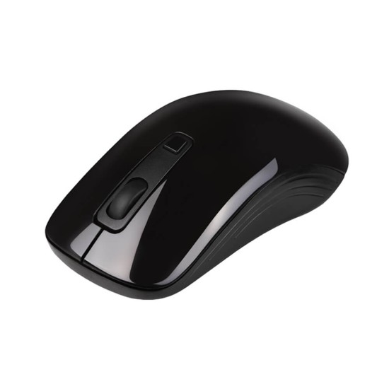 Mouse inalámbrico USB 1000/1600 DPI, negro Vorago MO-207-BK