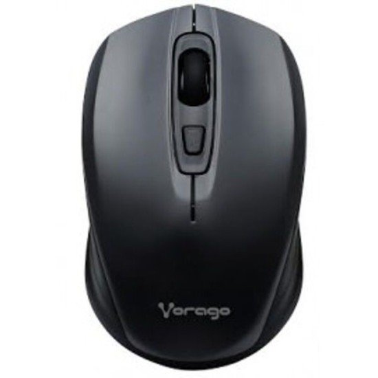 Mouse inalámbrico Vorago MO-305-BK negro recargable