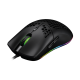 Mouse Game Factor MOG501 Gamer, RGB, color negro, USB