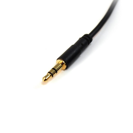 Cable de audio estereo Startech mini jack de 3.5mm macho a macho, MU15MMS