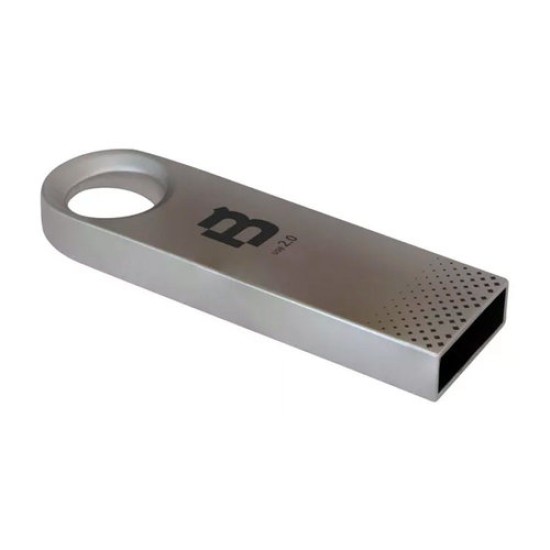 Memoria USB 32GB Blackpcs 2108, MU2108S-32, Plata Metalica