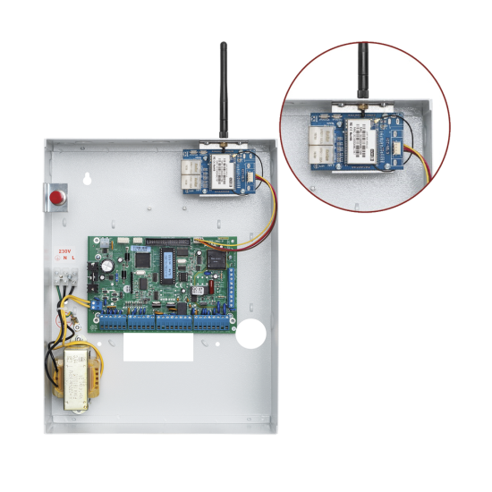 Comunicador Wifi Pima MWA-500 Ethernet para Paneles/ Uso de App Pimalink 2.0/ Requiere Chip de Actualización