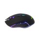 Mouse Gamer Naceb Horus NA-0937 RGB/ Alambrico/ USB/ Optico/ 3200 DPI/ Color Negro