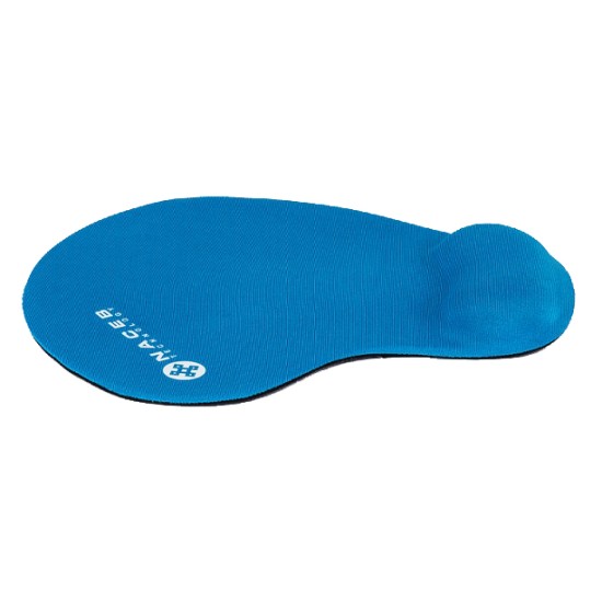Mouse pad de gel Naceb Technology NA-549AZ azul cielo