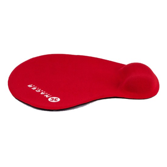 Mouse pad de gel Naceb Technology NA-549RO rojo