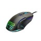 Mouse Gamer Nextep Dragon XT NE-480P, Base Metalica, 6 Botones, 6400DPI, RGB, Negro, USB