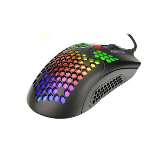 Mouse Gamer Nextep Dragon XT NE-480U Ultra Ligero, 6400DPI, RGB, USB