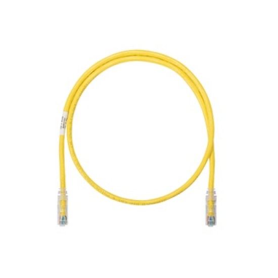 Cable de red UTP categoría 6 de 1 metro amarillo Panduit NK6PC3YLY