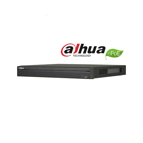 NVR Dahua NVR5208P4KS2E de 8 canales IP / H265+ / 8 puertos EPOE / HDMI / 2SATA