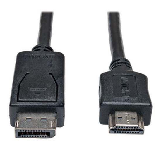Adaptador Tripp Lite cable DP a HDMI M/M, 1.83M, P582-006
