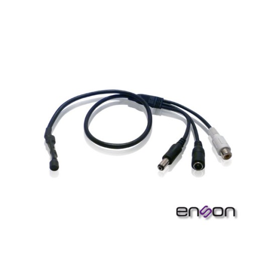 Microfono Omnidireccional Enson PA4MIC Para Sistema CCTV 12VDC/ 20MA