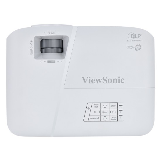 Videoproyector Viewsonic PA503S DLP/ SVGA 800X600/ 3600 Lumenes/ HDMI/ VGA/ Blanco
