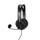 Diadema con Microfono Flexible Perfect Choice PC-111009 Alambrico/ USB/ Color Negro