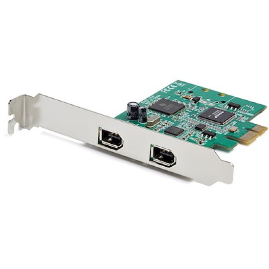 Tarjeta PCI Express Startech PEX1394A2V2, 2X1394/ Firewire,400MBPS