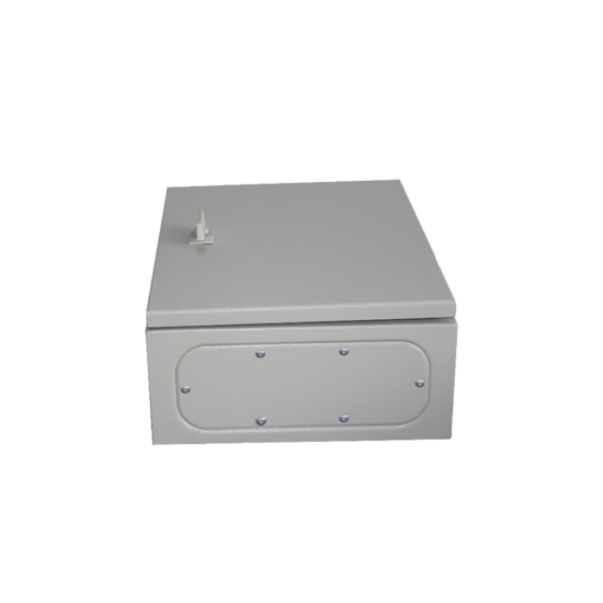 Gabinete de Acero IP66 Uso en Intemperie (250 x 300 x 150 mm) con Placa Trasera Interior y Compuerta Inferior Atornillable (Incluye Chapa y Llave)., PST-2530-15A