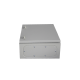 Gabinete de acero IP66 para intemperie (50x70x25cm), placa trasera interior y compuerta inferior atornillable Precision PST-5070-25A