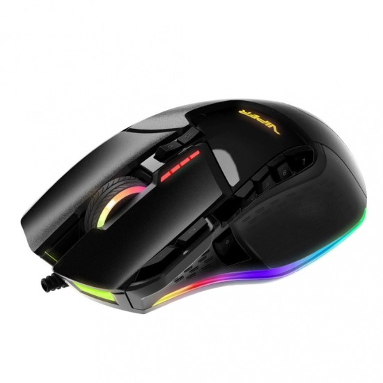 Mouse Gamer Patriot Viper V570 RGB Laser/ 12000DPI/ Color Negro, PV570LUXWAK