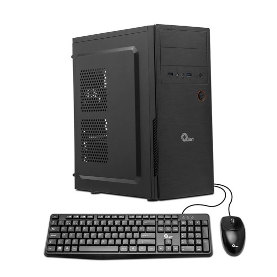 Desktop Qian QPA-OPC-03B, CI3-10100/ 16GB/ SSD240/ 1TB/ 550W + Kit Tec/ Mouse