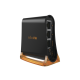 Router 3 puertos 10/100 Mbps, Wi-Fi 2.4 GHz 802.11 b/g/n, Antena 360º 1.5 dBi, hasta 158 mW de potencia Mikrotik,  RB931-2ND