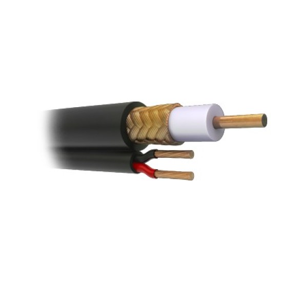 Bobina cable coaxial RG59 Siames 305mts Viakon RG-59-V/1000