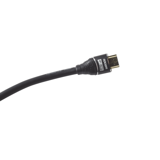 Cable HDMI Epcom Versión 2.0 redondo de 10m, optimizado para resolución 4K Ultra HD, RHDMI10M