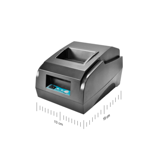 Miniprinter térmica 3NSTAR RPT001 negra 58mm, 90mm/s Interfase USB